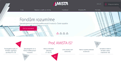Desktop Screenshot of amista.cz